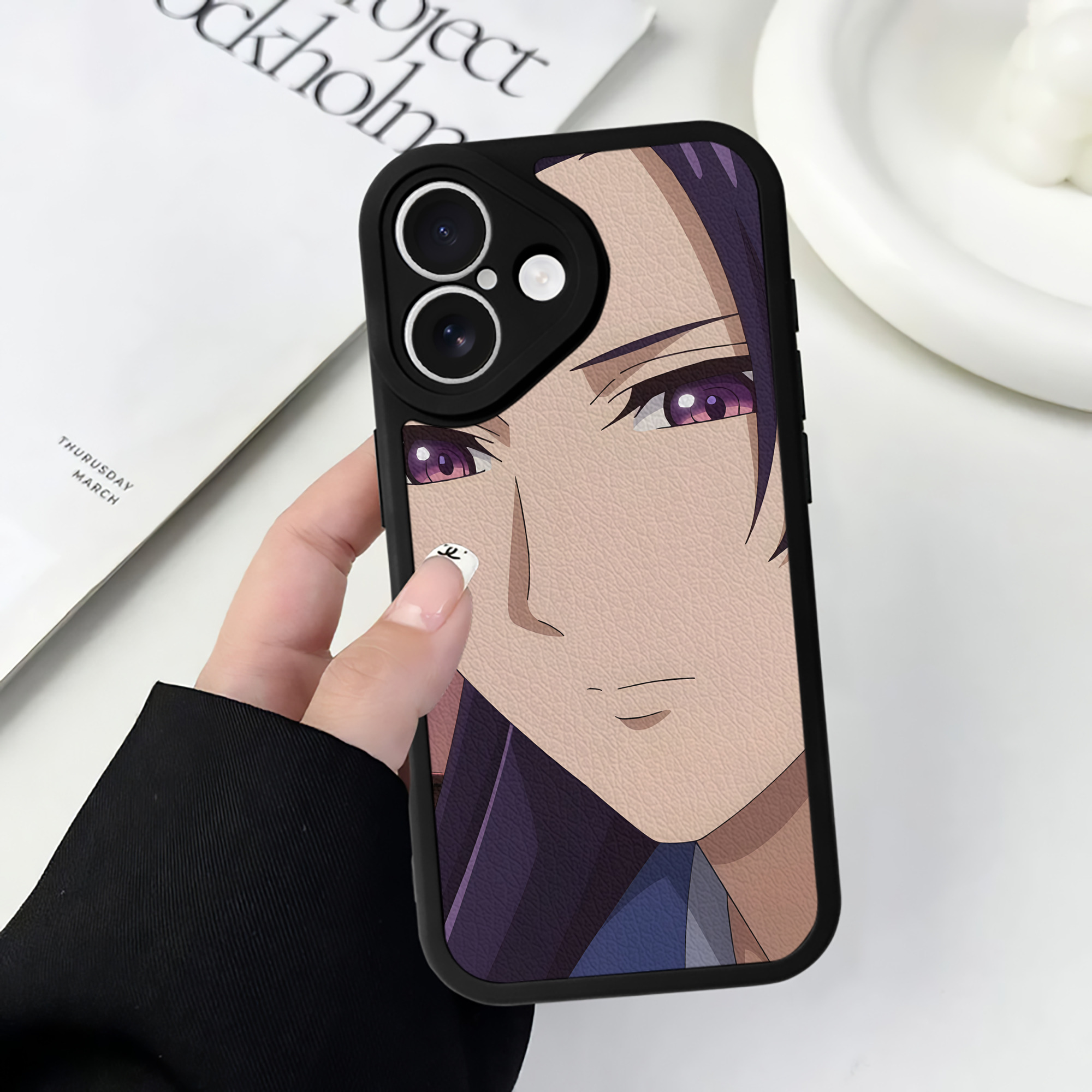 薬屋のひとりごと The Apothecary Diaries 【iPhone 16シリーズ対応】シリコンスマホケース（レザー調） 材質：シリコン